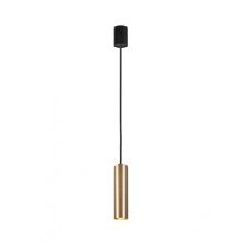 Eye_solid oprawa wisząca GU10 10W złoto matowe/czarny